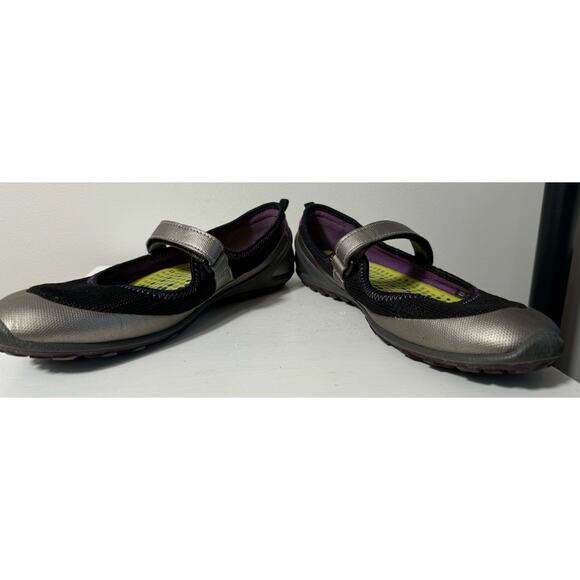 Ecco Biom Lite  Mary Jane  Warm  Grey Metallic  Shoes Euro size 41 US 8-8 1/2 - Picture 6 of 6